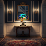 Bohème Chic Lillelamp, milledega